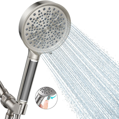 Cobbe Filtered Shower Head with Handheld, Water Softener for Hard Water