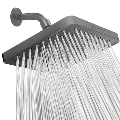 SparkPod Rain Shower Head, 6 Inch Round, Luxury Polished Chrome Finish